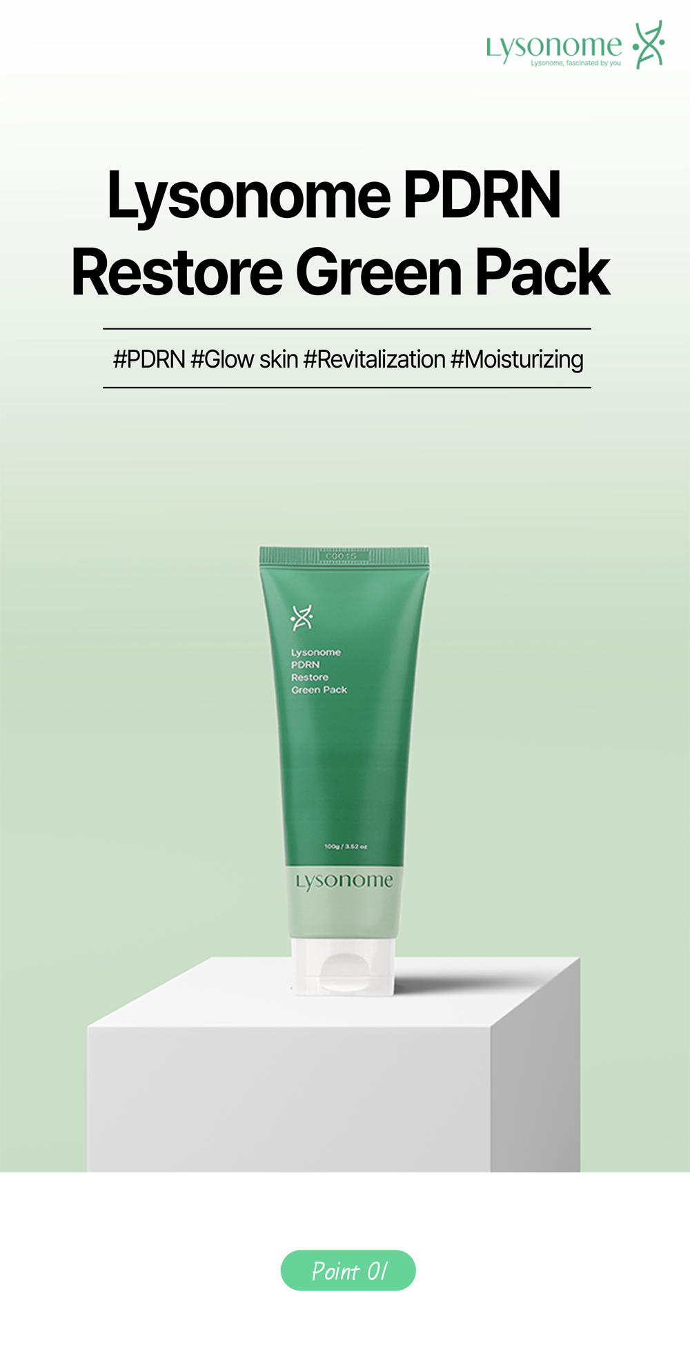 Lysonome PDRN Restore Green Pack