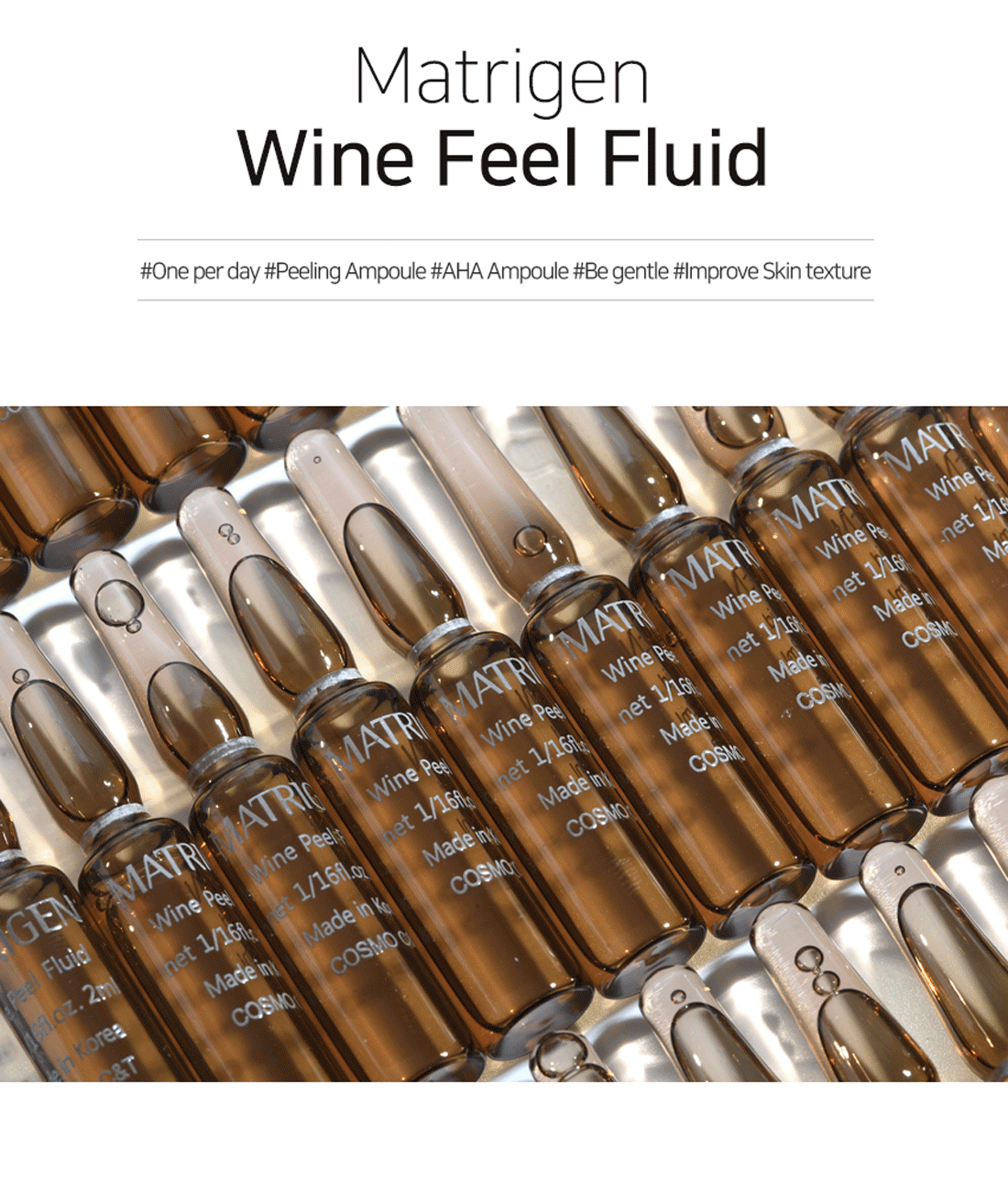 Matrigen Wine Peel Fluid