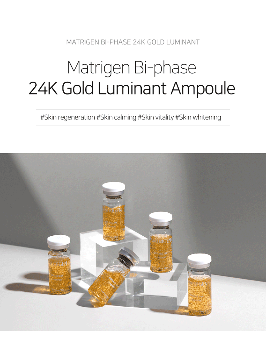 Matrigen Bi Phase 24K Gold Ampoule