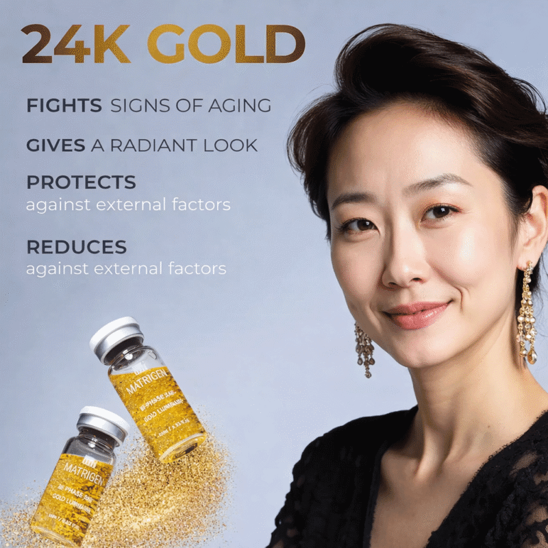 Matrigen Bi Phase 24K Gold Ampoule Box