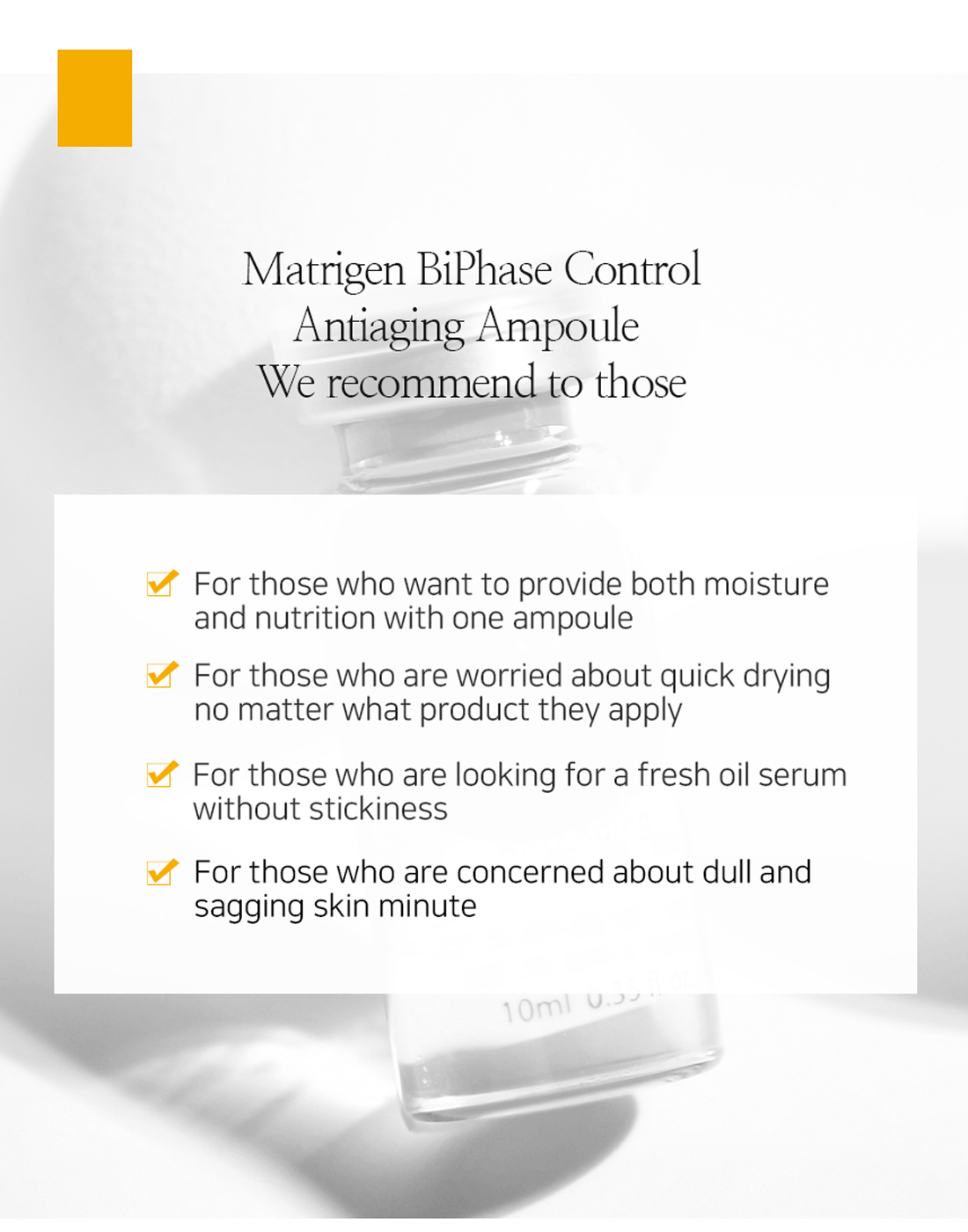 Matrigen Bi Phase Anti-Aging Ampoule