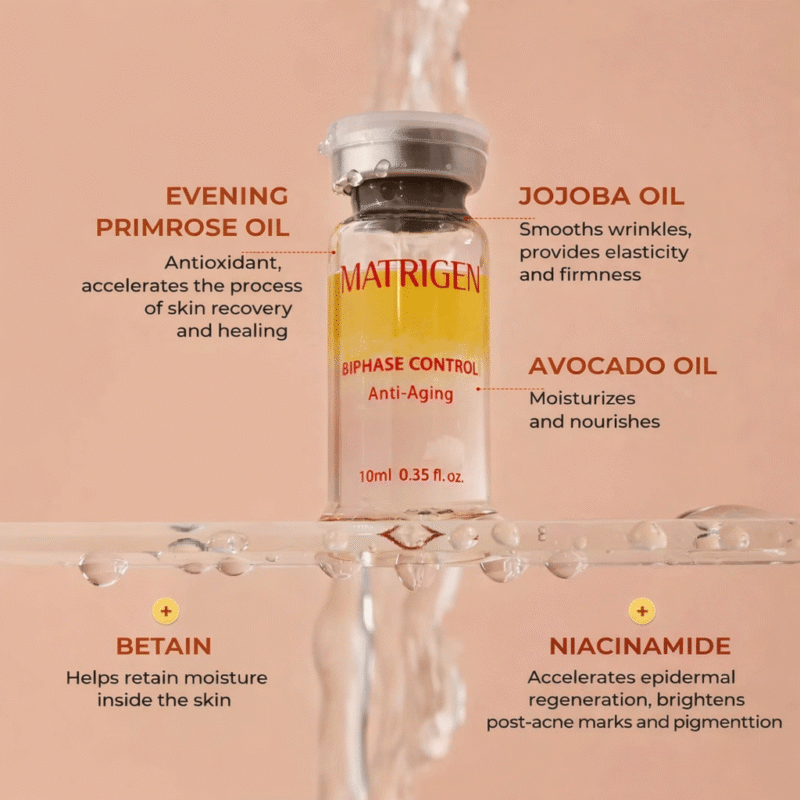 Matrigen Bi Phase Anti-Aging Ampoule Box
