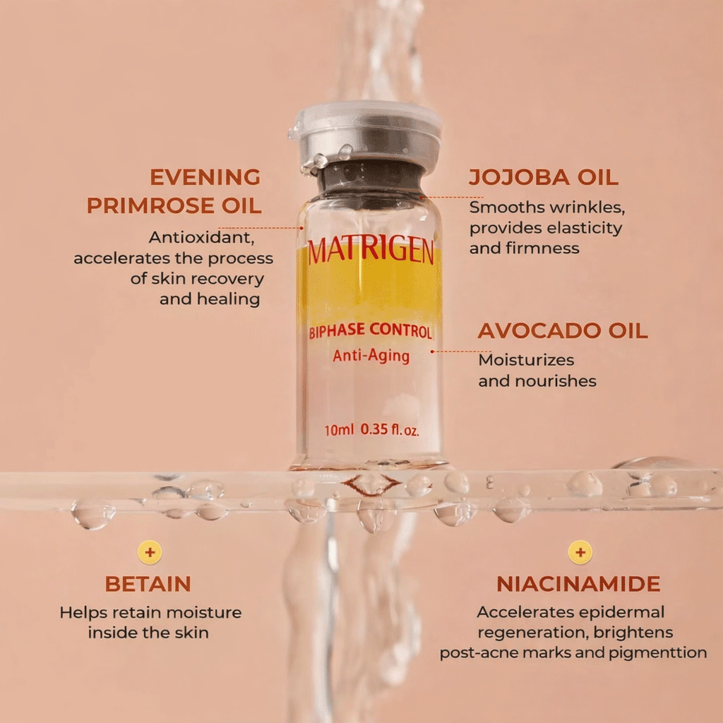Matrigen Bi Phase Anti-Aging Ampoule Box
