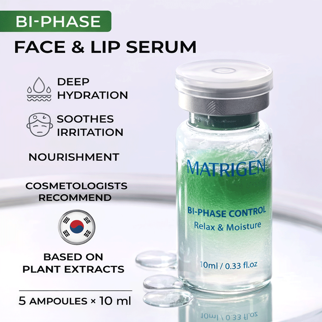 Matrigen Bi Phase Relax & Moisture Ampoule Box