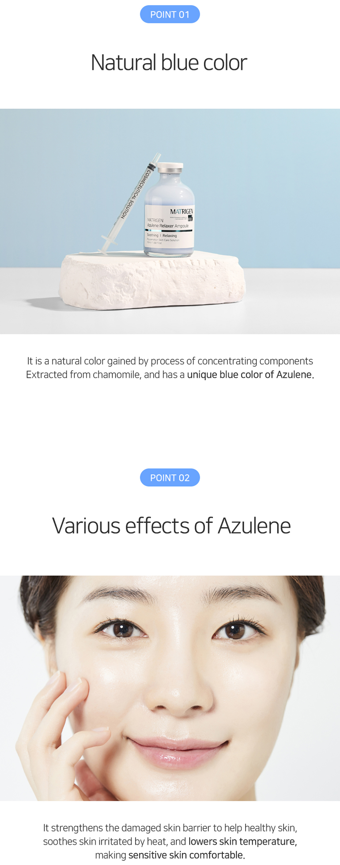 Matrigen ESR Azulene Relaxer Ampoule