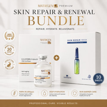 Matrigen Skin Repair Mask + Matrigen ESR PDRN Ampoule