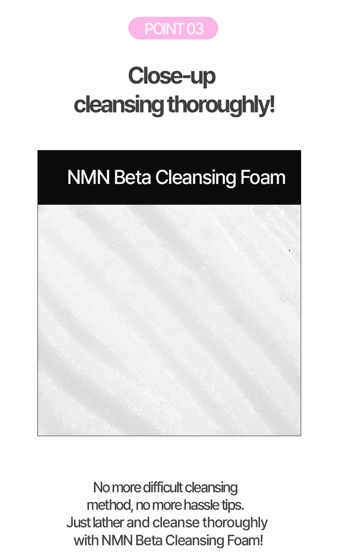 Matrigen NMN Beta Cleansing Foam