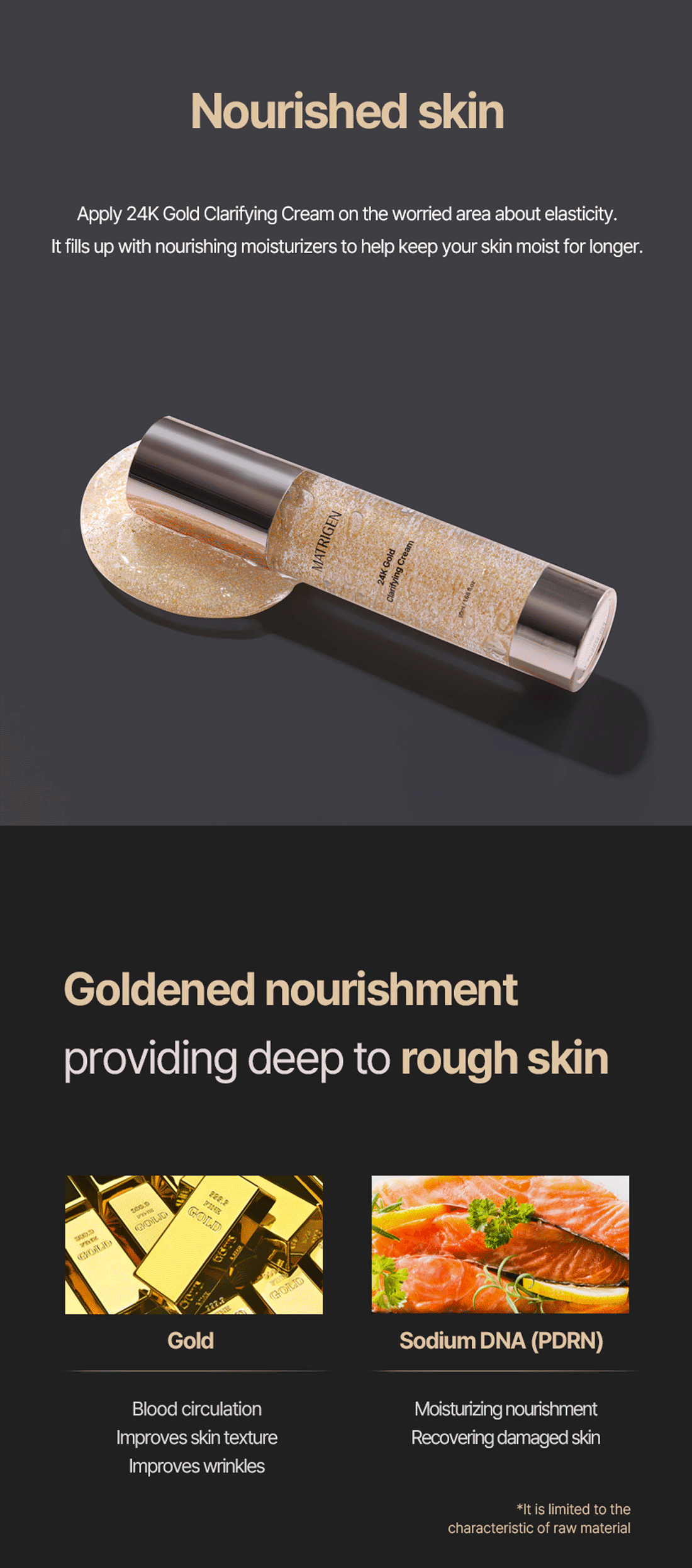 Matrigen 24K Gold Clarifying Cream 50ml