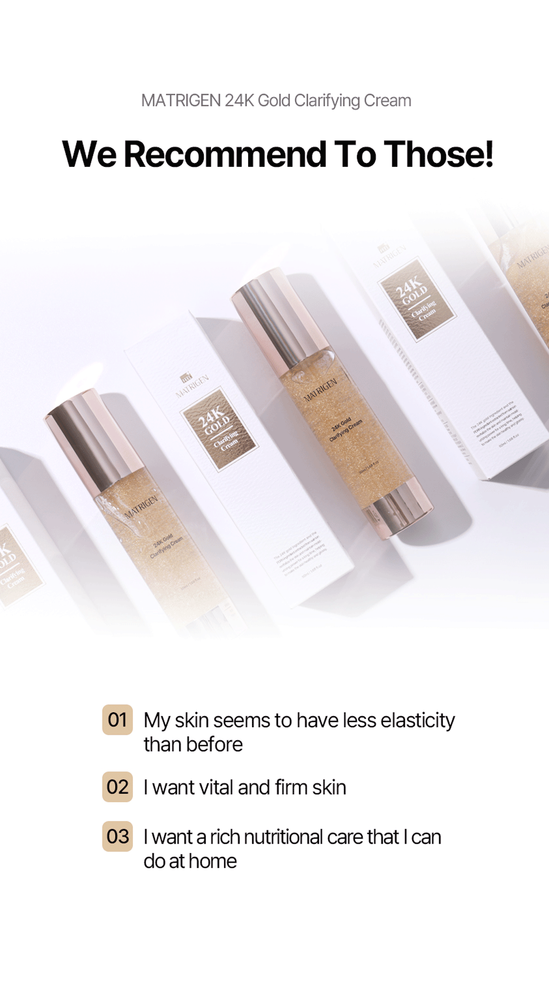 Matrigen 24K Gold Clarifying Cream 50ml
