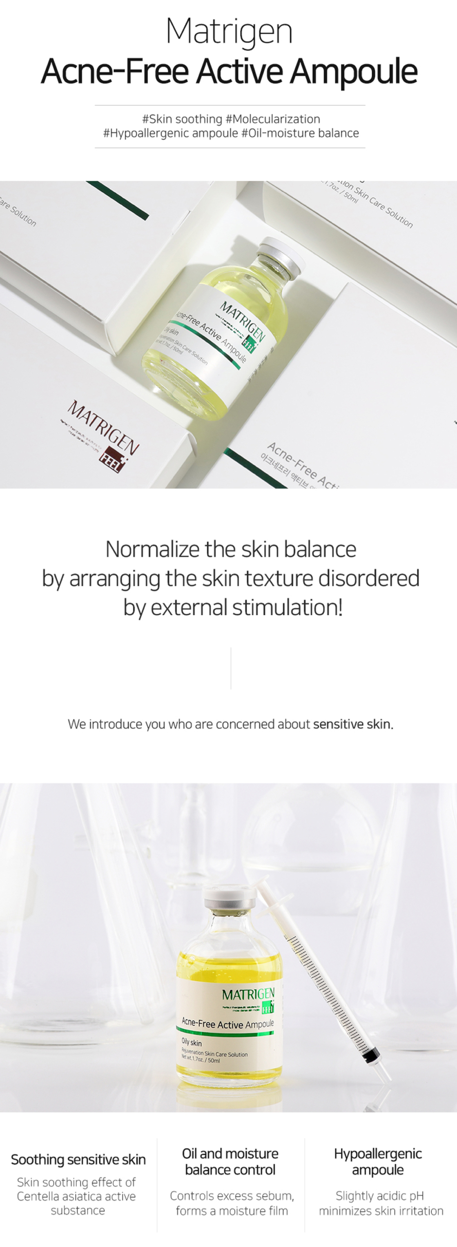 Matrigen ESR Acne Free Solution