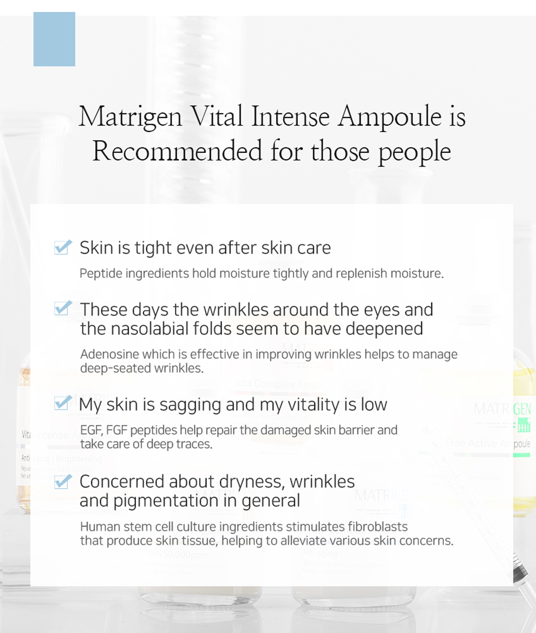 Matrigen ESR Vital Intense Ampoule