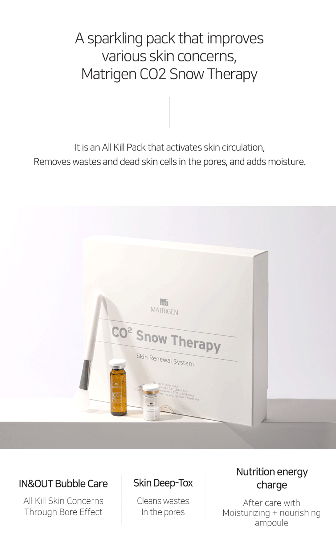 Matrigen CO2 Snow Carboxy Therapy