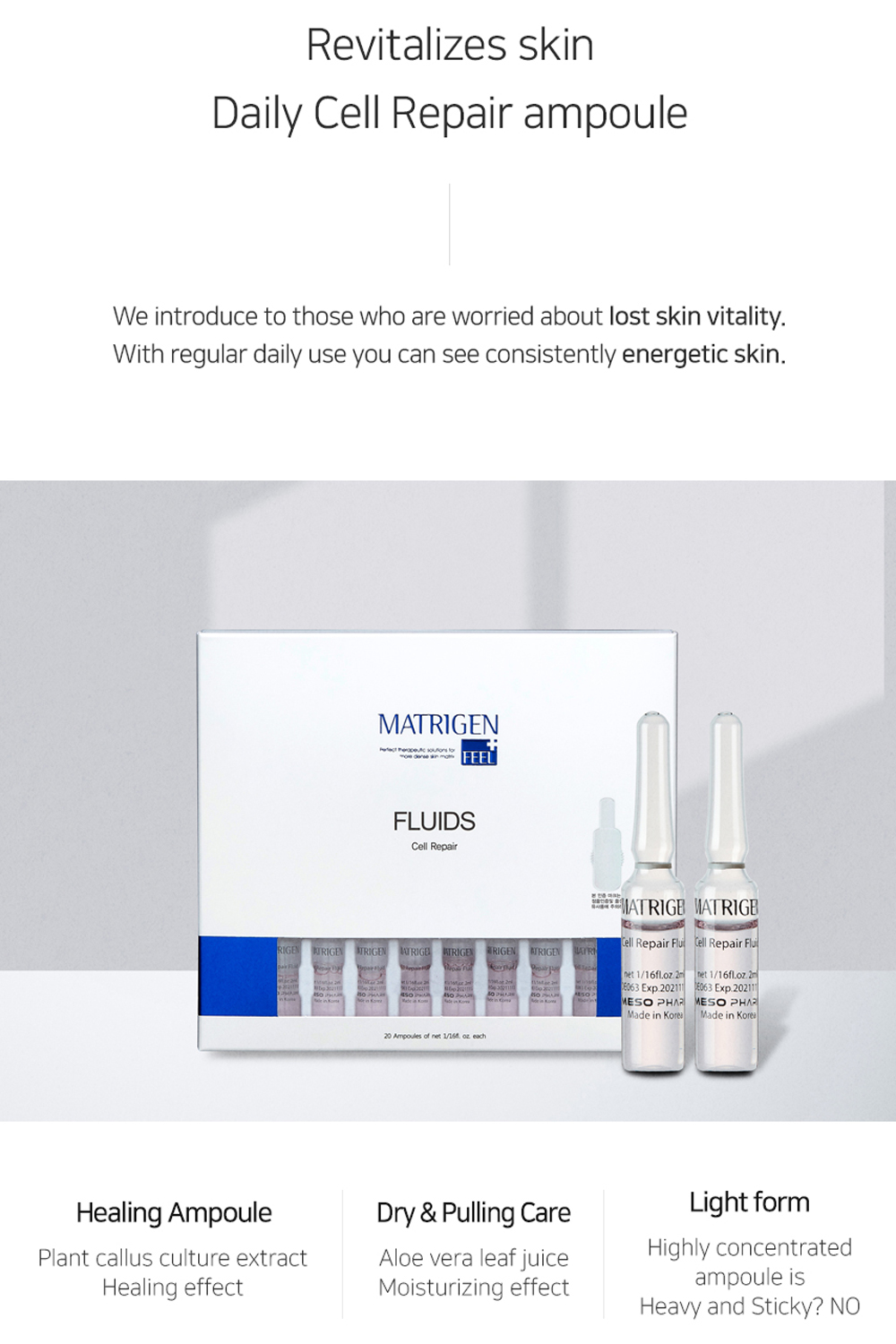 Matrigen Cell Repair Fluid