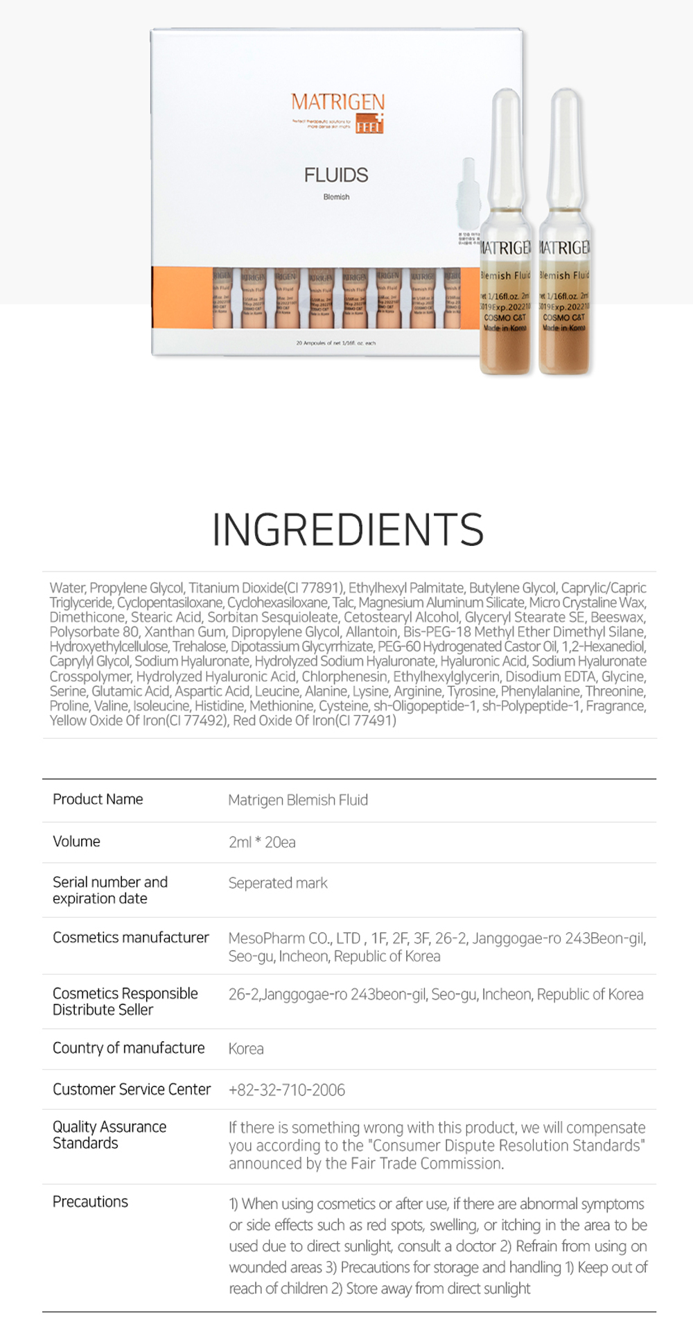 Matrigen Blemish Fluid