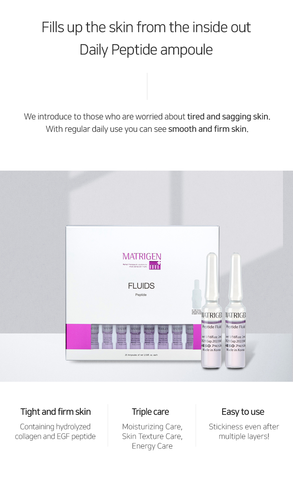 Matrigen Peptide Fluid