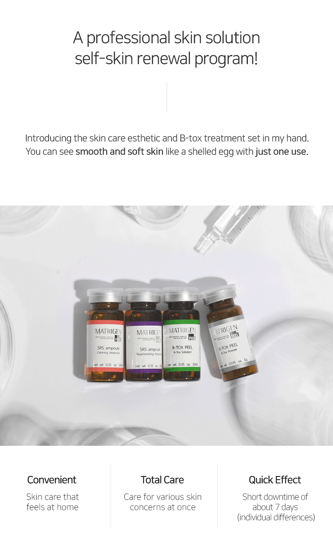 Matrigen B-TOX Peel Skin Renewal System