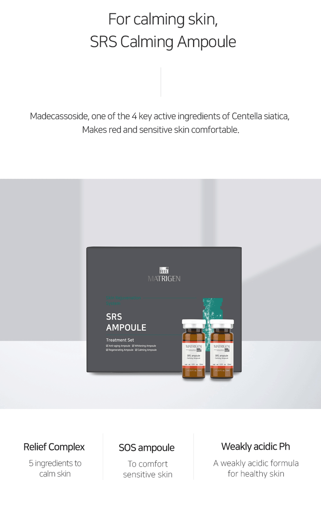 Matrigen SRS Calming Ampoule