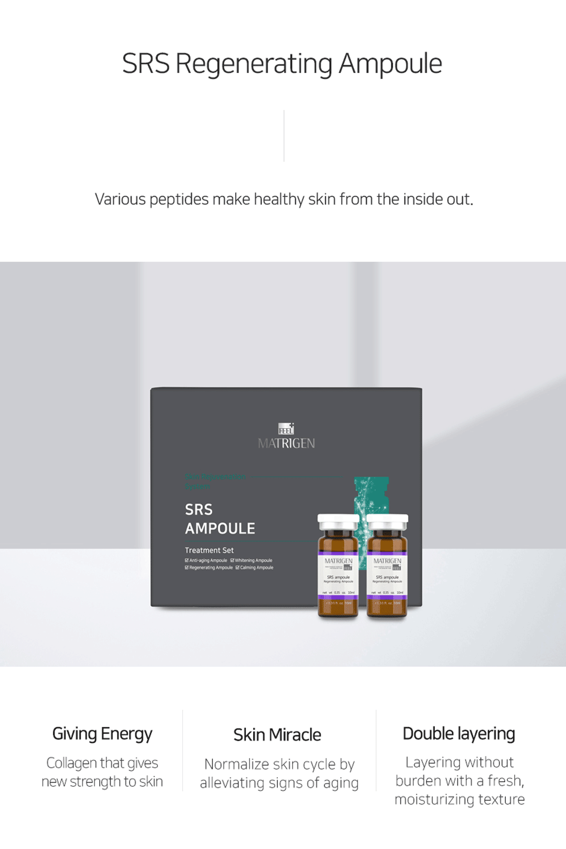 Matrigen SRS Regenerating Ampoule